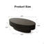 Table basse ovale en forme de piédestal-71997672