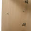Meuble-lavabo autoportant 42 po et 2 portes d'armoire à fermeture en douceur, contreplaqué, chêne Dune (KD-PACKING)