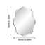 Rithi Irregular Flat Wall Mirror-1467661187