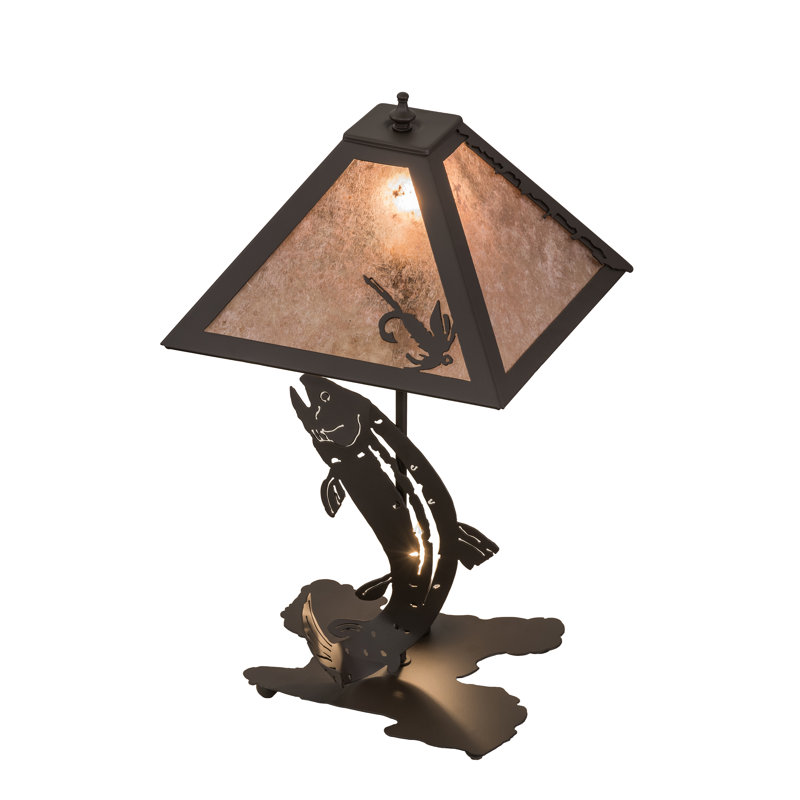 Rustic Lodge Table Lamp