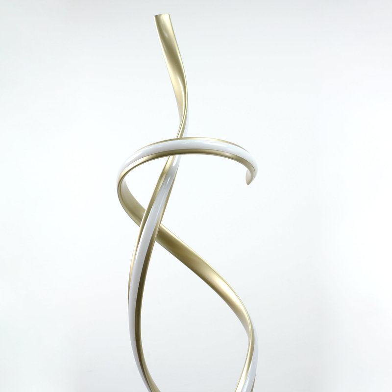 Lampe sur pied DEL Ainhoa - or, Gold