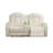 Layla Electric Breathing Leather Recliner Loveseat-628110397