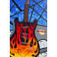 Peinture sur toile originale «The Hard Rock at Universal Studios» par Anginette