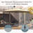 Outsunny Replacement Mesh Sidewall Netting For Patio Gazebos And Canopy Tents With Zippers (Sidewall Only)-113826969
