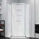 Capri 38'' W 79'' H Framed Neo-Angle Reversible Shower Kit in Chrome