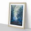 Road Through the Woods in Abstract - Picture Frame Painting Print on MDF-55618214-55618215