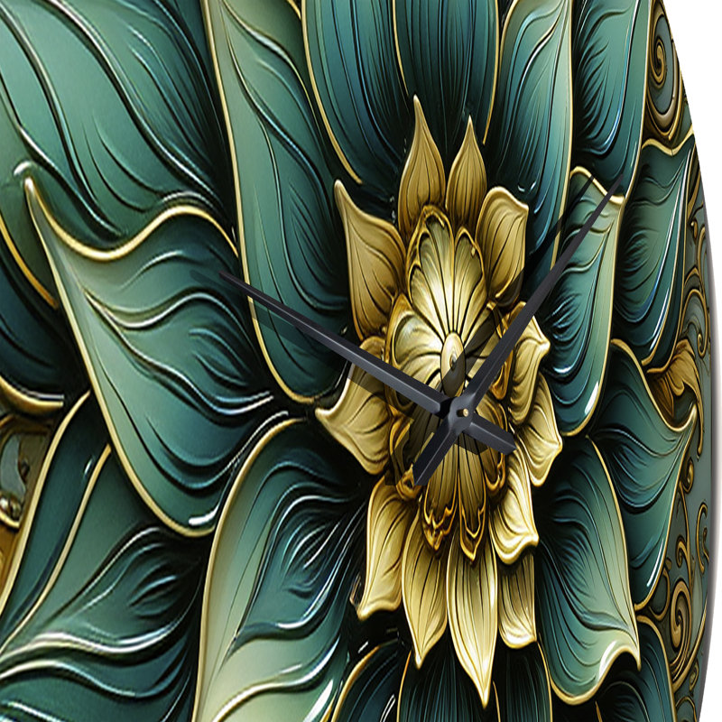 Horloge murale boho Mandala, Petit
