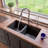 34'' L Double Bowl Granite Kitchen Sink-14644813