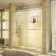 Charisma 56" W x 76" H Bypass Semi-Frameless Shower Door with Clearmax™ Technology