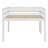 Wood Loft Bed With Ladder-1263386806