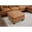 29.5"W Oversize Square Leather Ottoman