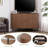 Corner Tv Stand With Power Outlet And Media Storage For Tvs Up To 55" For Living Room-1429560425