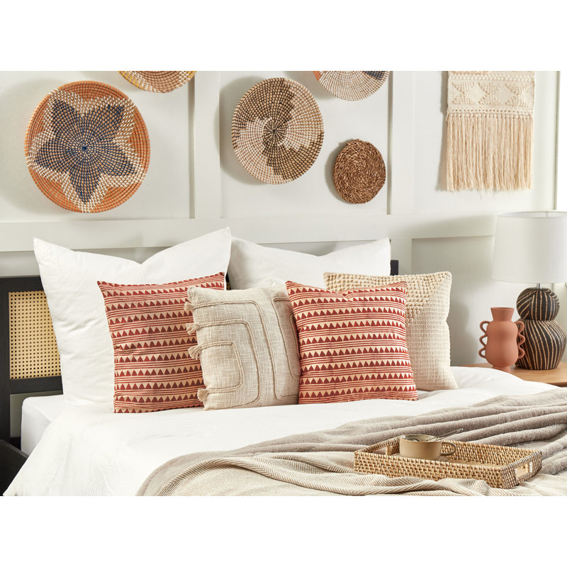 Marlyn Geometric Square Throw Cushion
