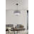 Elegant Chandelier, Adjustable Height 27.6 x 11.8 inches | Metal Body with Cotton Cap (11.8 x 11.8 x 7.9 inches) | CE Certified, E27 Socket (Max 40W) | Perfect for Dining Room, Living Room & Entryway Lighting-400906425-400906422