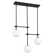 Annamarra 3 - Light Black Kitchen Island Pendant