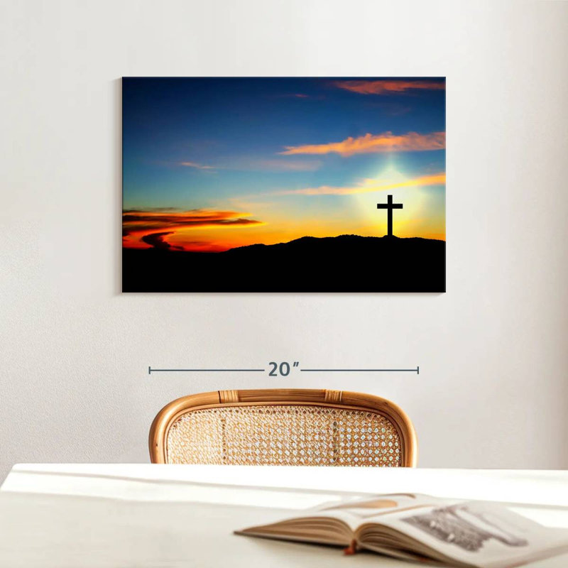 Adella Cross Silhouette, 32" H x 48" W