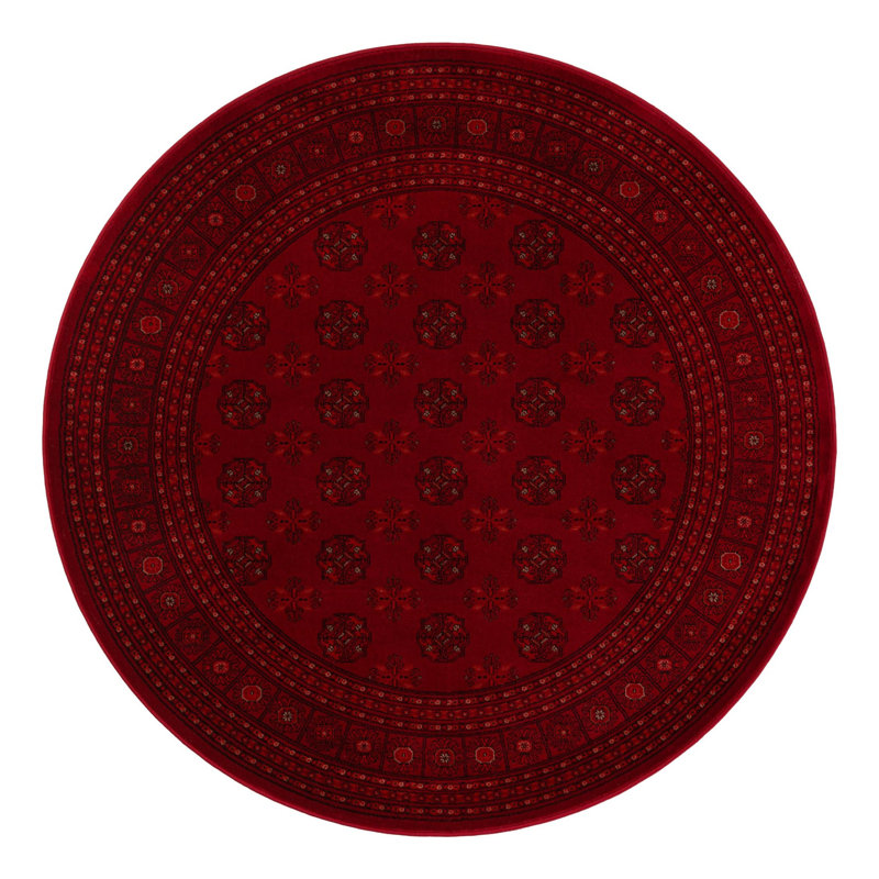 Tapis rouge Amro, Rond 6 pi 1 po