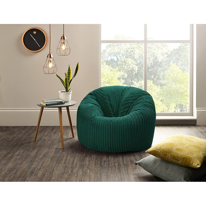 Refillable Classic Bean Bag, Teal