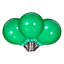  Ampoules de rechange vertes en verre à filament vert G40-E12 10 / boîte-260039944