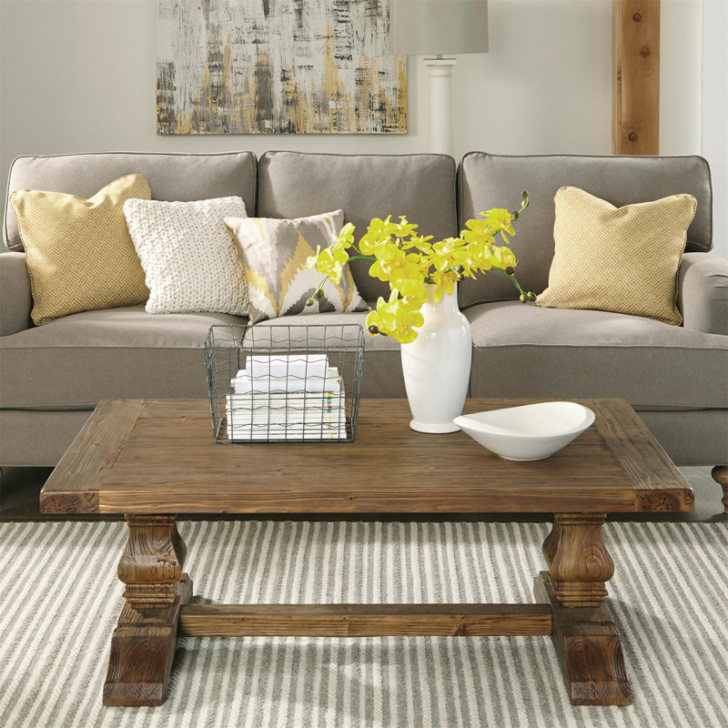 Emmett Solid Wood Coffee Table