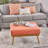 Rectangle Upholstered Fabric Ottoman
