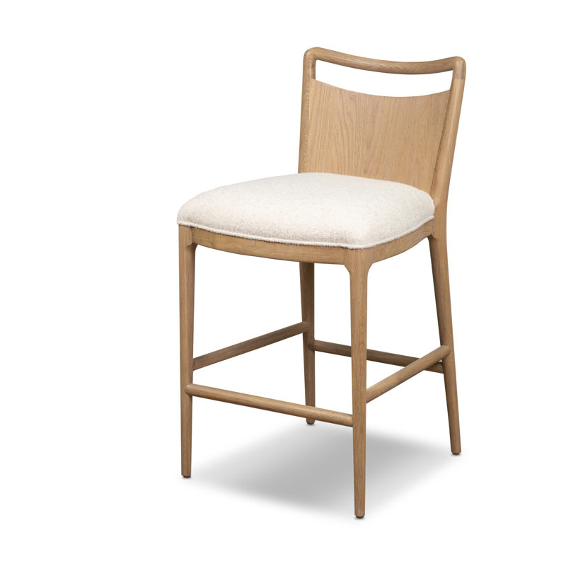 Jessen Stool-Gibson Black-Counter, Charter Oatmeal