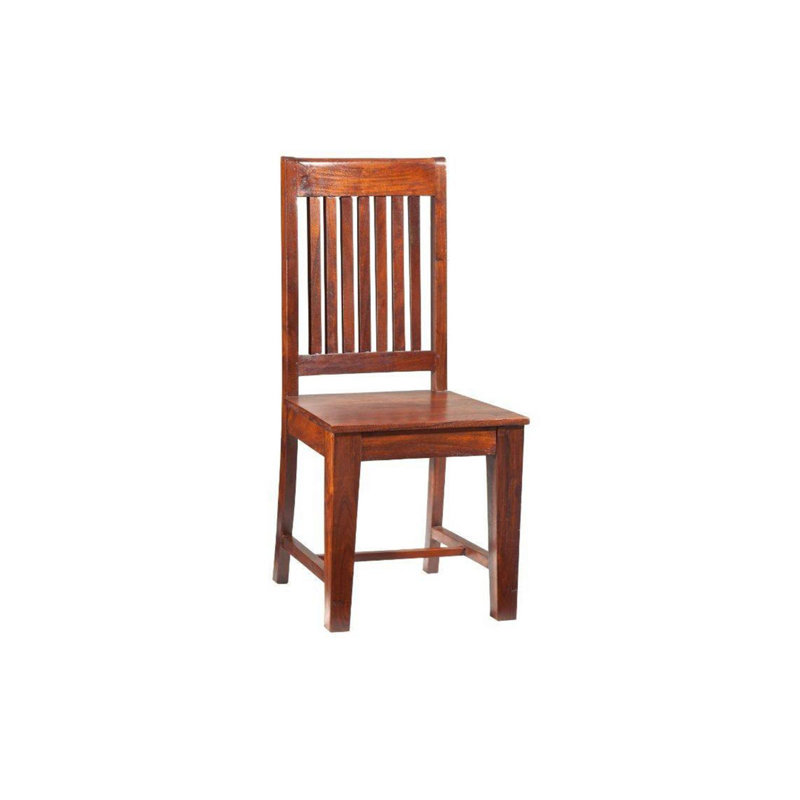 Oxford 46cm H Solid Wood Slat Back Side Chair
