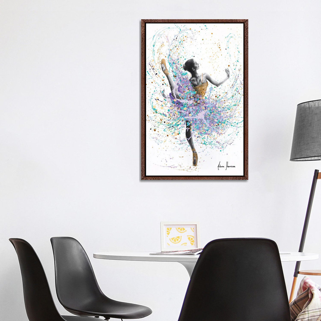 Floret Ballet von Ashvin Harrison - Galerie-verpackte Leinwand Giclée