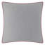 Housse de coussin décoratif bonhomme de neige 18 x 18 po
