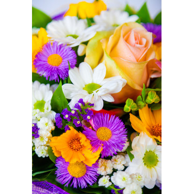 Fleurs printanières - Photographie sur toile tendue