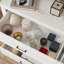 Commode à six tiroirs de style rustique-829729620