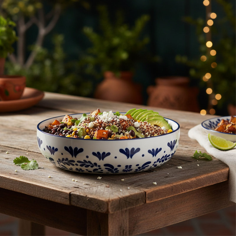Vaisselle Talavera, assiette à pâtes,