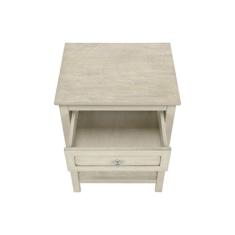 Table de bout Jaxlynn, Blanc