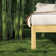 Amylia 14'' Heavy Duty Bamboo iron Platform Bed Frame No Box Spring Required