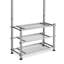 Hallway Coat Stand Steel Hall Tree with Shoe Storage-92423641