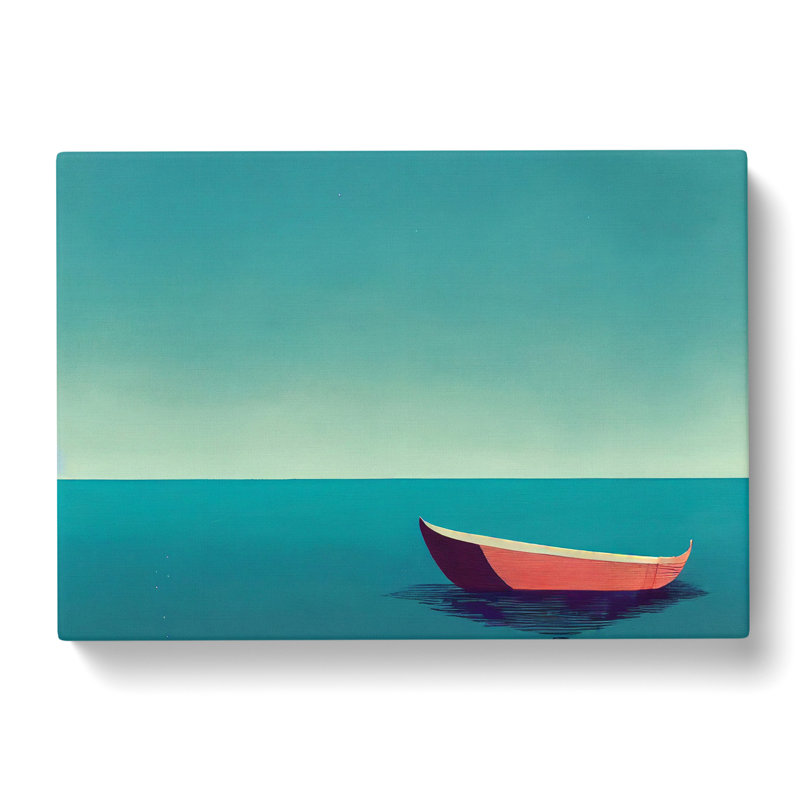 Modern Sailing Boat Vol.2 - Wrapped Canvas, 50cm H x 76cm W x 3cm D