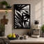 Tropical Leaf Study Minimalist 1 Piece Wrapped Canvas Wall Art-136807580-136807584