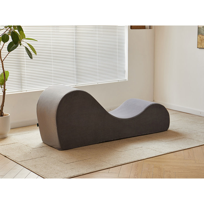 Chaise longue ergonomique, Gris