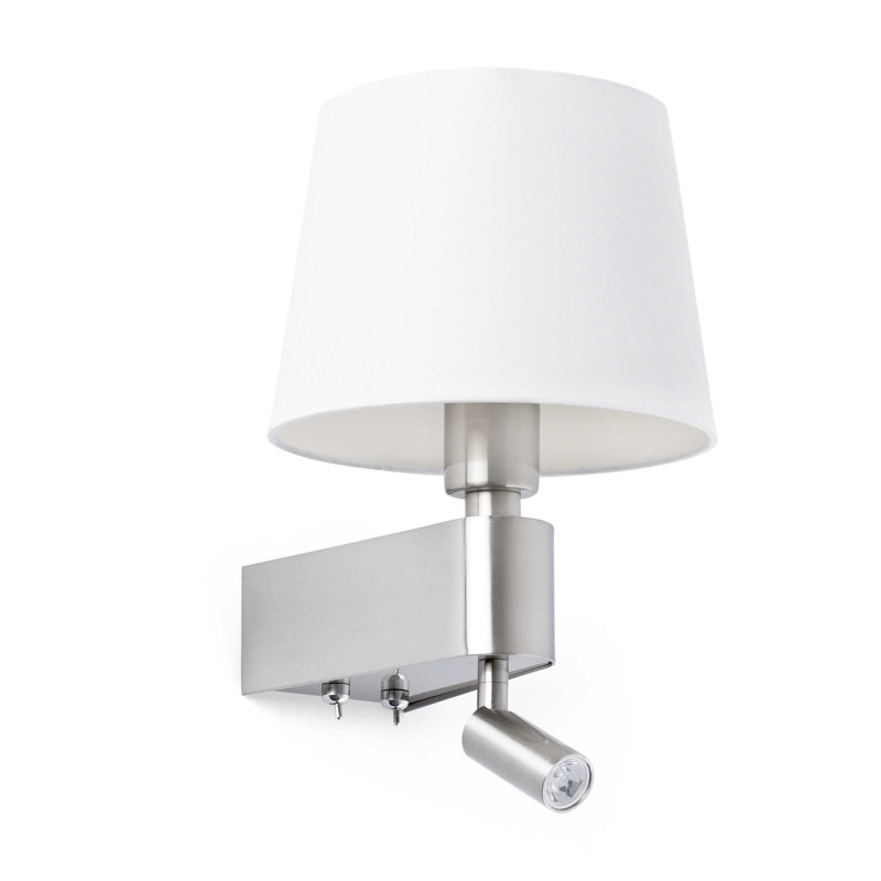 Room LED Armed Sconce, White