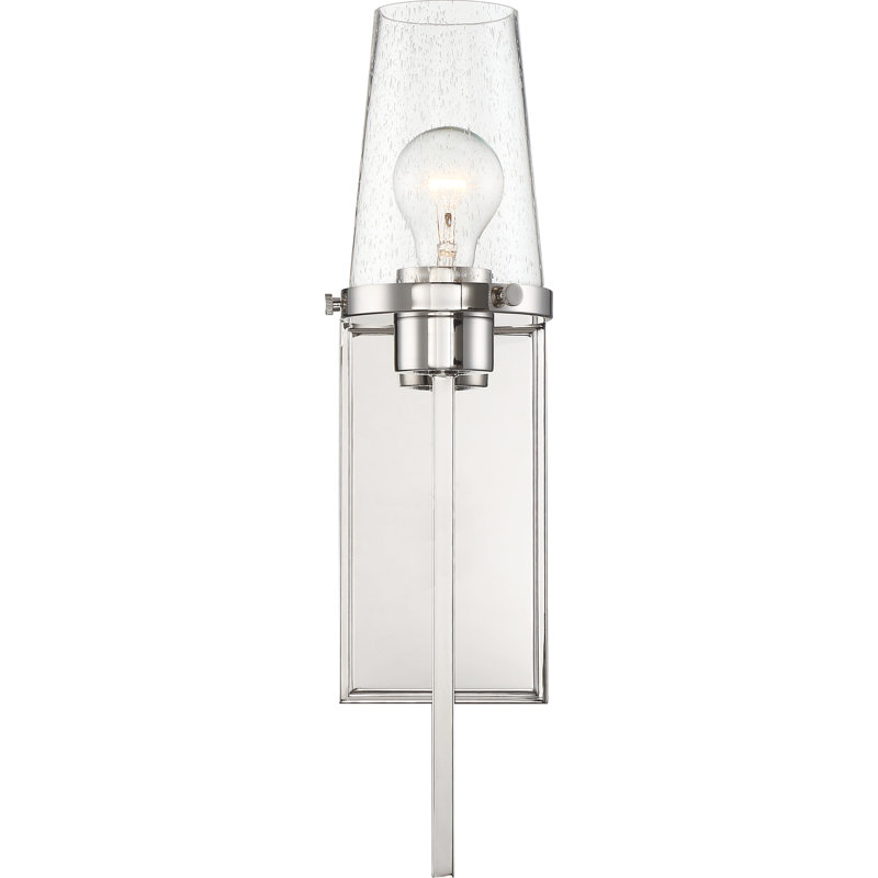 Cliffo Steel Wallchiere, Polished Nickel