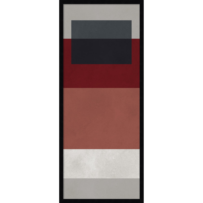  Tableau d'affichage encadré en tissu, chevauchant la géométrie 8 par Vitor Costa, imprimé pour une utilisation comme tableau d'affichage ou organisation murale