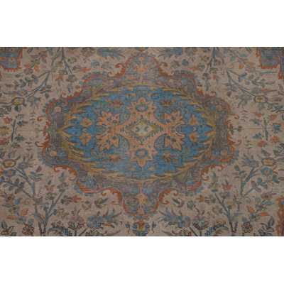 Wool Over-Dyed Traditional Area Rug 10x13