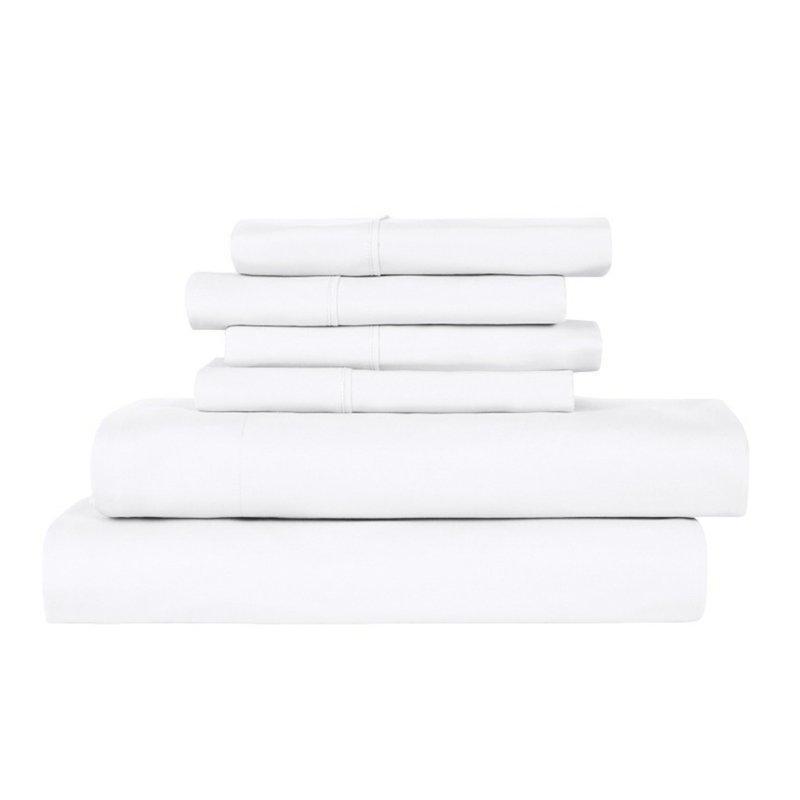 Luxury 2000 Thread Count Rayon Bamboo Bed Sheet Set – Ultra Soft, Hypoallergenic, Deep Pocket Sheets for All Seasons, Twin