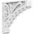 1 7/8"W X 8"D X 8"H Genova Architectural Grade PVC Corbel-30799313-112933176