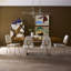 Como Black & White Disc Urn