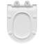 Toilet Seat Adjustable Polypropylene Bathroom Fixture Modern Accessory-1565196646