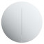 Latitude Run® Bathroom Cabinet With Round Mirror&LED Black 18.5"X18.5"X6.9"-153325076-193539373