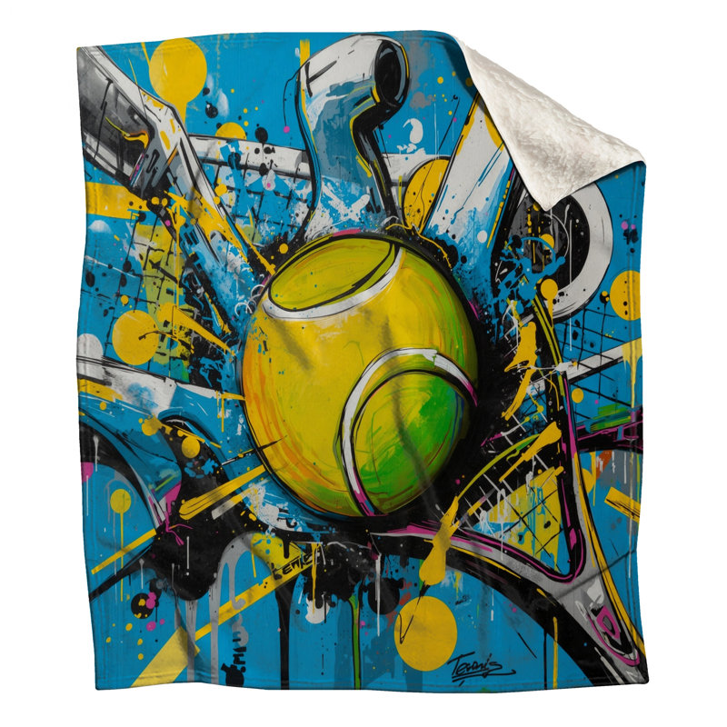 Couvertures de balles de tennis, L 60 po x H 80 po