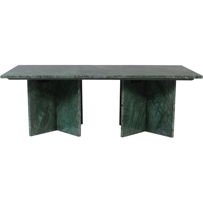 Table basse Verona, Marbre vert