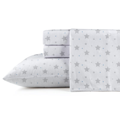 Pointehaven 180 GSM Velvet feel Luxury Flannel Sheet Set 